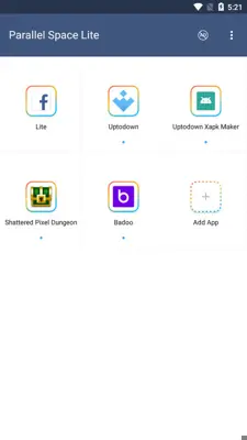 Parallel Space Lite android App screenshot 0
